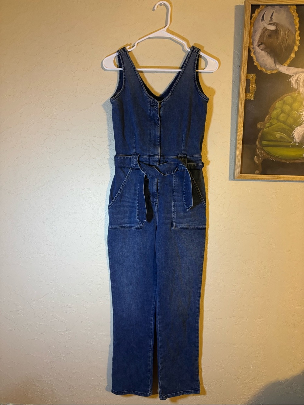 Reformation Denim Jumpsuit